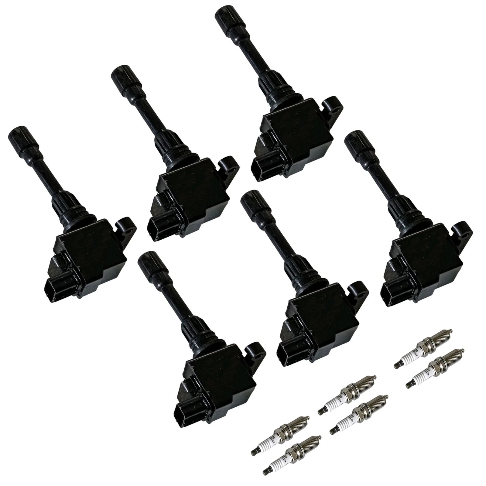 Set of 6 Ignition Coils & Iridium Spark Plugs for Mazda Millenia (1995–2002)