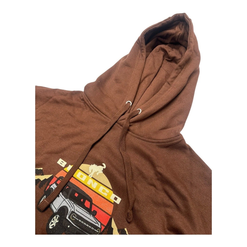 Ford Bronco Sunrise Brown Hoodie (Licensed)