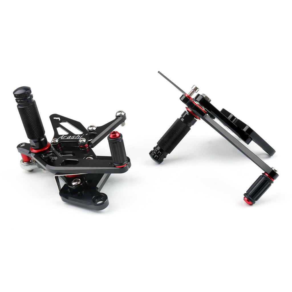Rearset for Triumph Speed Triple 1050 (2005–2010) Black