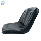 Universal Replacement Black High-Back Lawn Mower Seat for Tractors