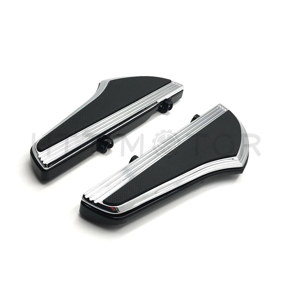 Front Driver Footboard Shark Fin for Harley Road King (2009–2013), Softail (2000–2017)