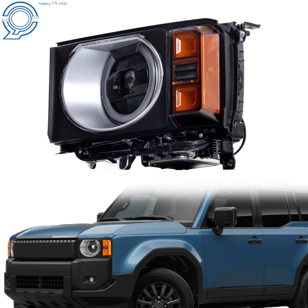 LED Headlights Assembly for Toyota Land Cruiser (2024–2025) Driver Left Side