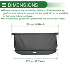 Retractable Cargo Cover for Mercedes-Benz ML350 (2012–2015)