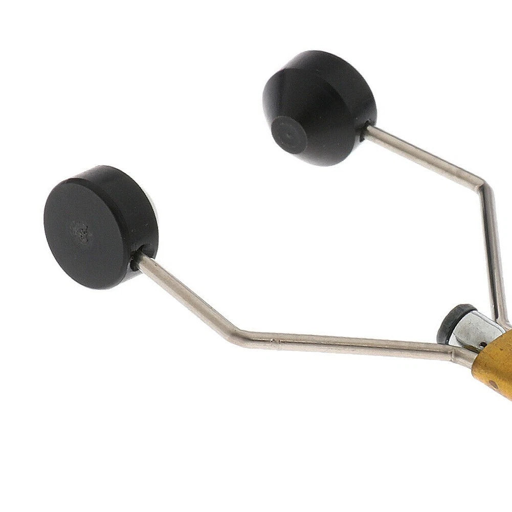 Ceramic Fly Tying Tool Bobbin Holder with Delrin Feet - Black