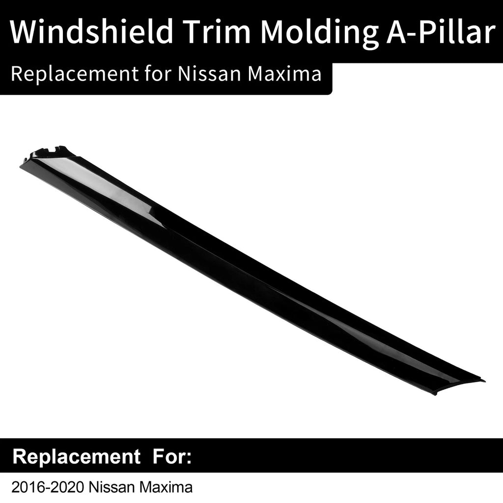 Front Right A-Pillar Window Trim Molding for Nissan Maxima (2016–2020)