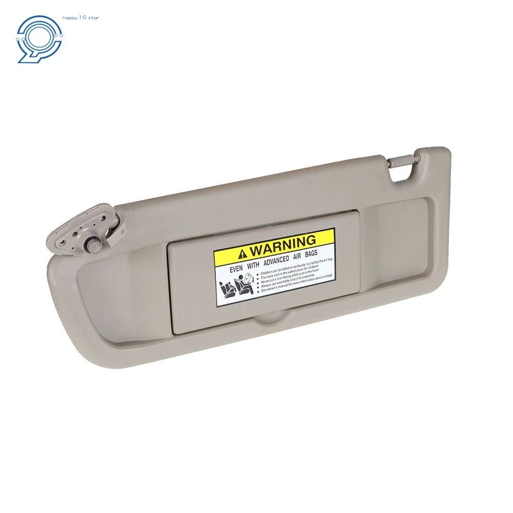 Front Left Driver Sun Visor for Honda Civic (2006-2011) Light Gray