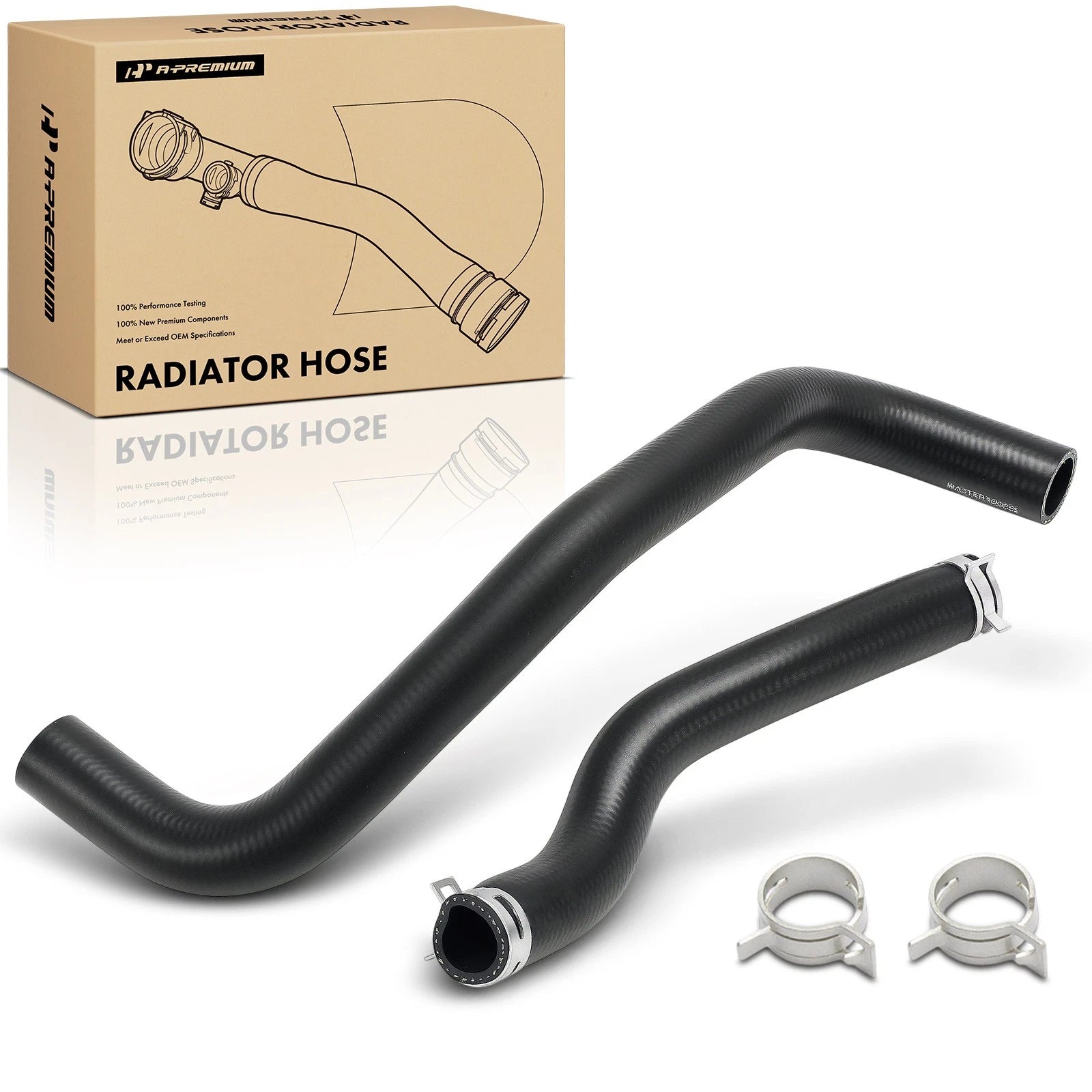 2X Upper and Lower Radiator Coolant Hose for Honda Accord (2018–2022)