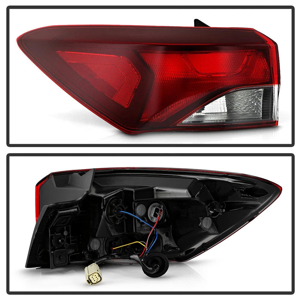 Tail Lights Halogen for Chevy Trailblazer (2021–2026) Left Inner & Outer
