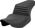 SADDLEMEN Step-Up Seat for Harley Davidson (Extended Reach)