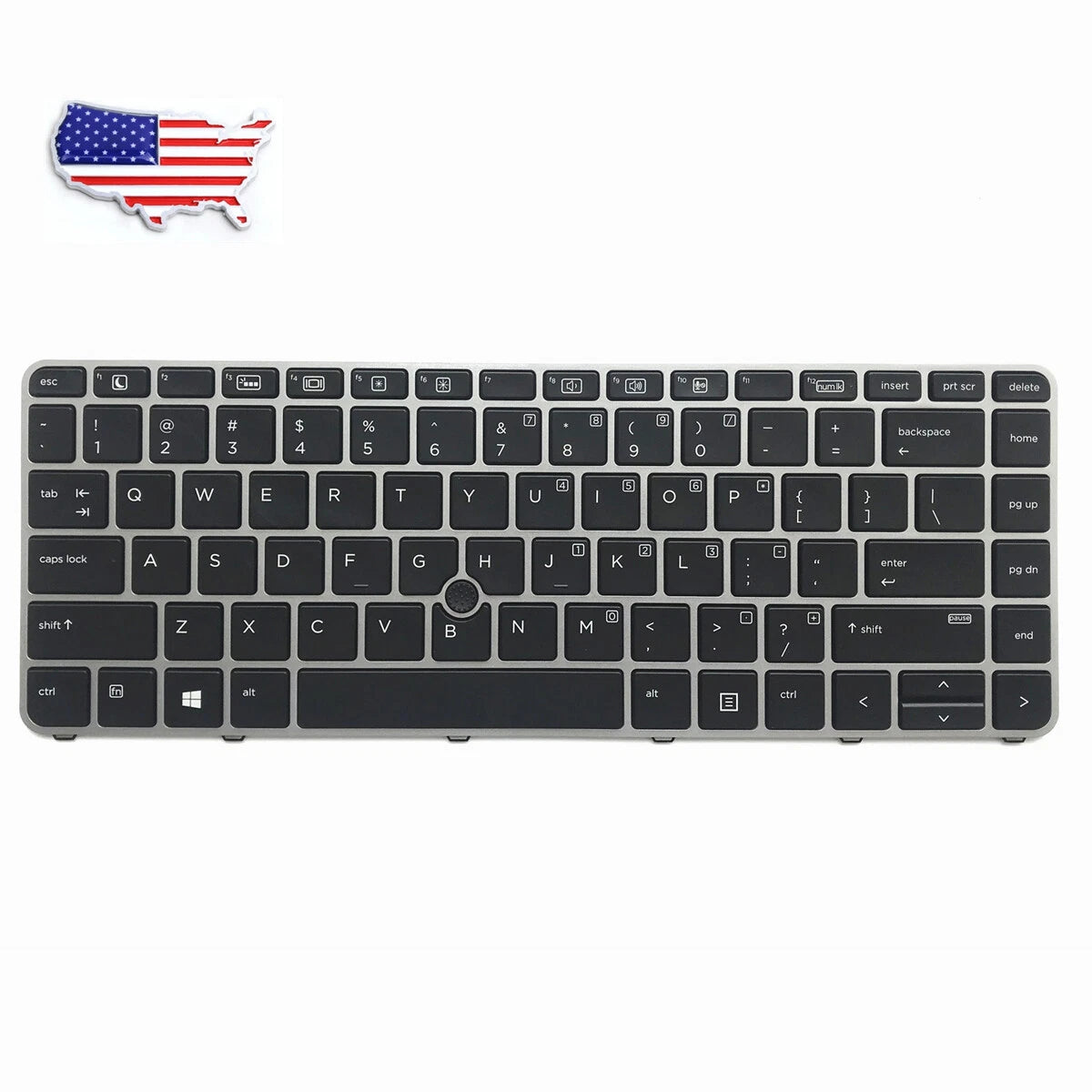 Backlit Keyboard for HP Elitebook 740 G3 G4 848 840 G3 G4 (2015–2017)
