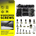 194pcs Black Fairing Bolts Kit M5 M6 for Suzuki GSXR600 GSXR750 GSXR1000