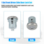 Set of 1 Door Lock Cylinder with Keys for Chevy Truck C10 C20 C30 1500 (1973–1987)