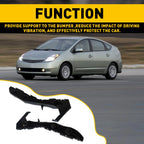 Set of 2 Front Bumper Cover Retainer Brackets for 2004-2009 Toyota Prius
