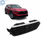 Matt Black Honeycomb Front Upper Grille for Honda CR-V (2023–2024)