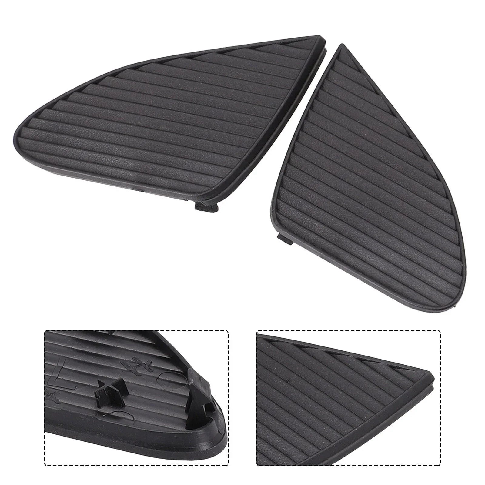 Fog Light Cover ABS Black for Lexus IS (2009–2011)
