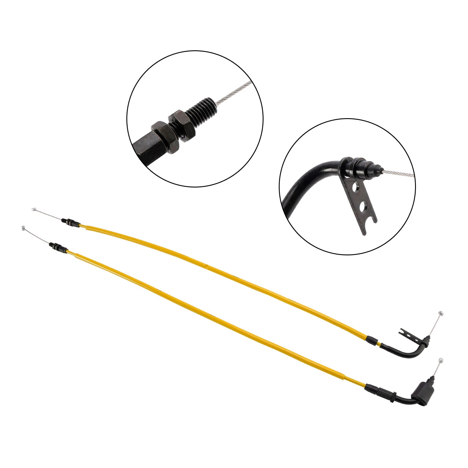 Throttle Cable Wire for Suzuki GSXR1000 (2009–2016) Yellow