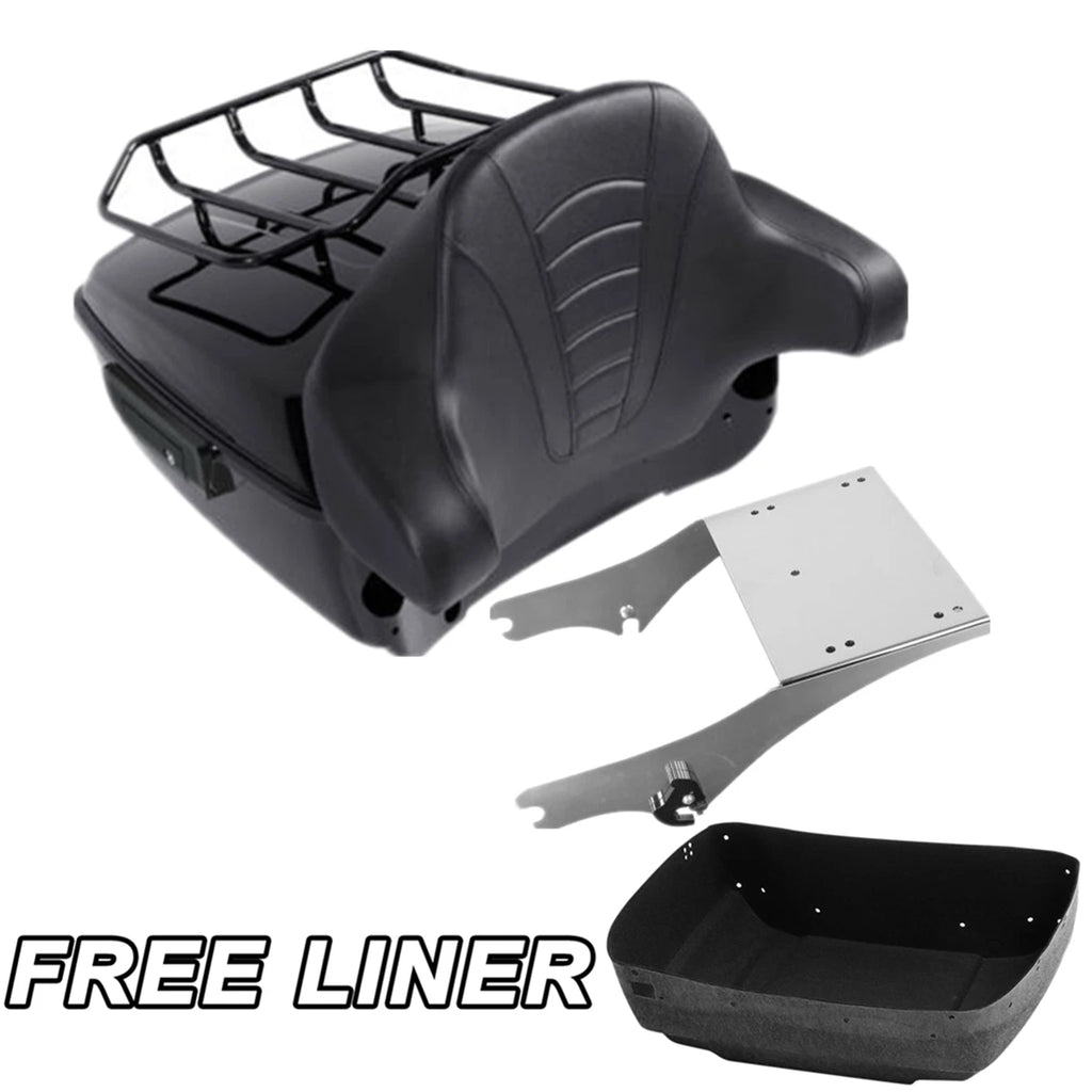 Trunk Pad Mount Rack for Harley Electra Street Road Glide (1997–2008)