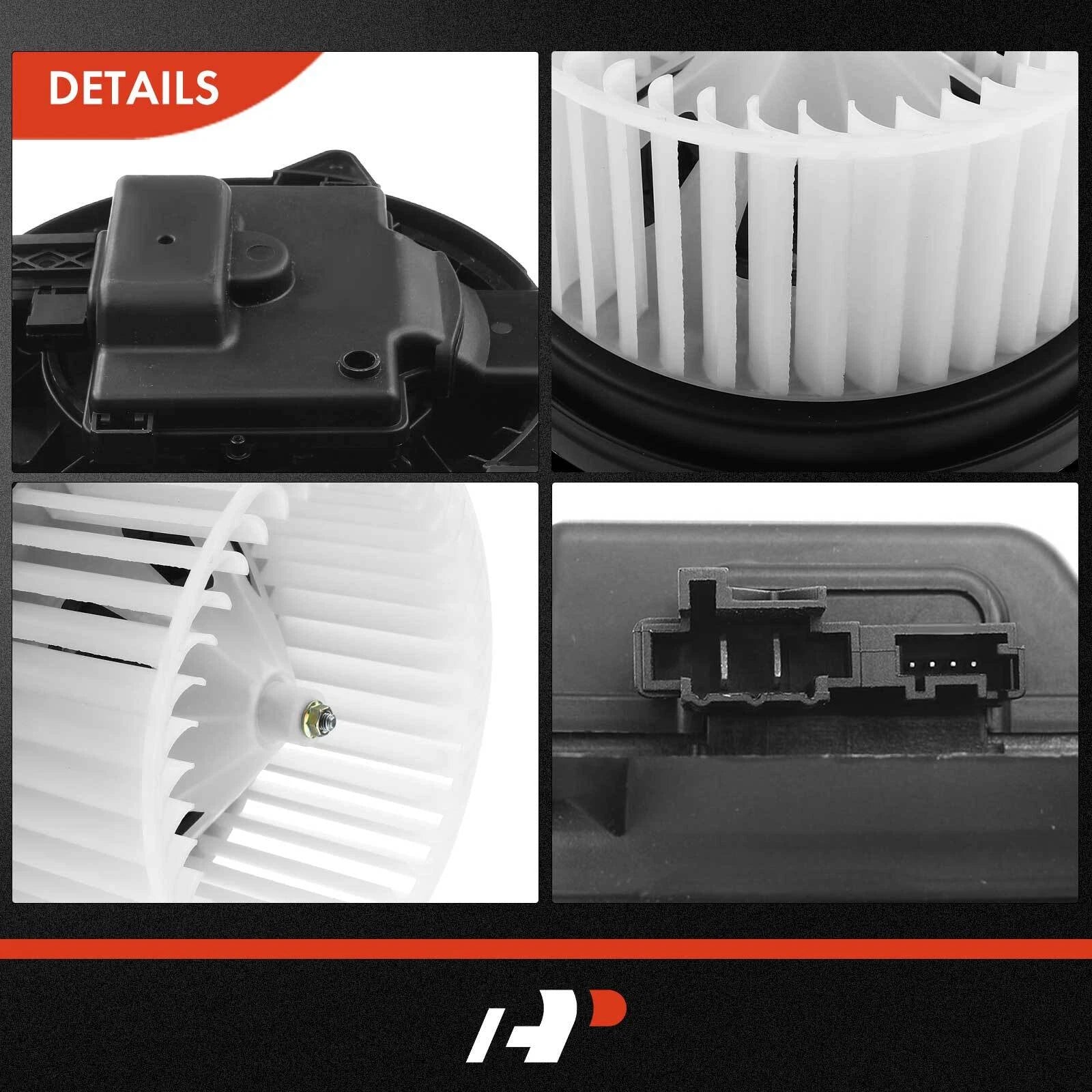 HVAC Blower Motor with Wheel & Resistor Kit for Benz W251 R320 (2007)