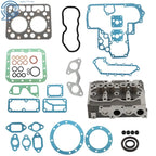 Complete Cylinder Head & Gasket Kit for Kubota L175 L185 (15221-03024, 15221-03020)