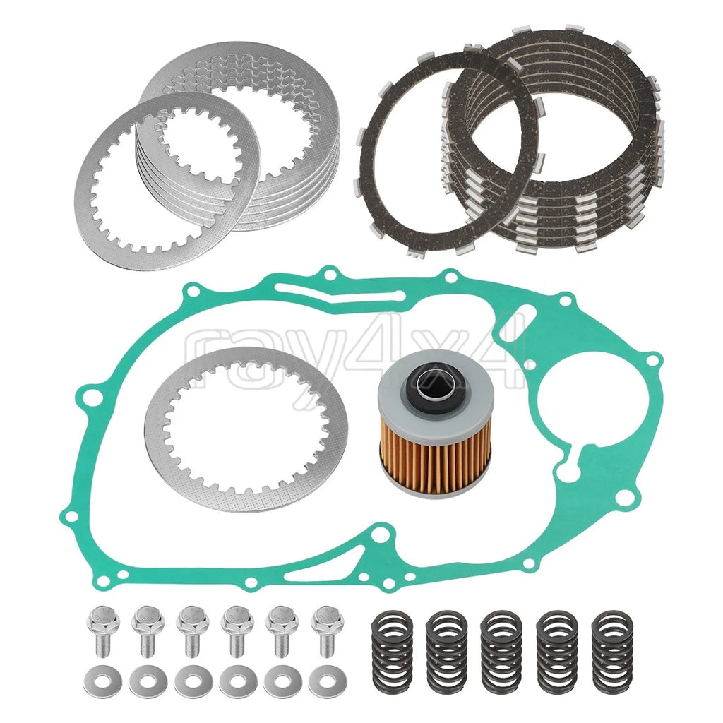 Clutch Friction & Steel Plates for Yamaha V-Star 650 XVS650 (1998–2016)
