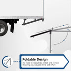 2X Retractable Tailgate Ladder for Truck (27")