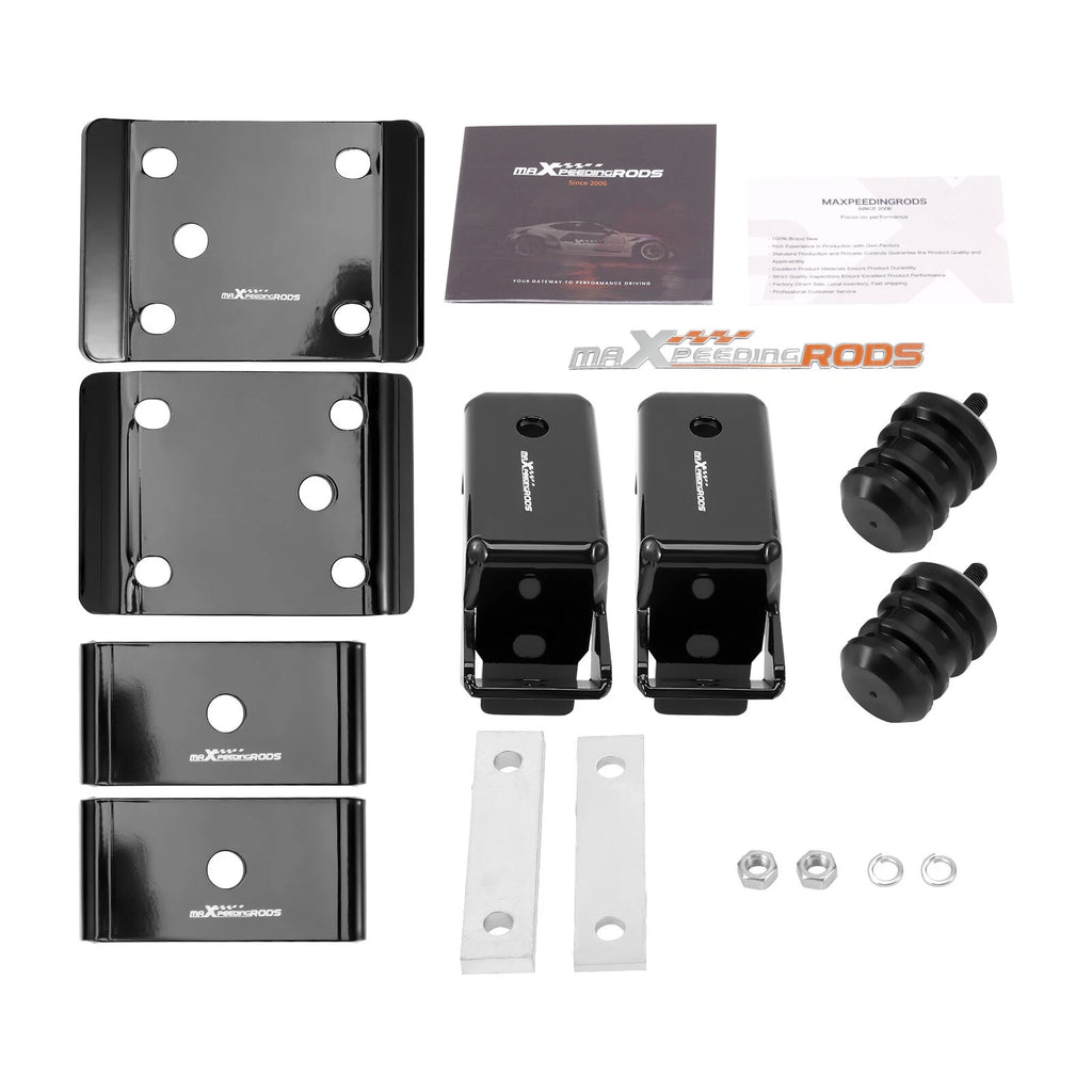 6" Rear Axle Lowering Flip Kit for GMC Sierra, Chevy Silverado (2007–2018)
