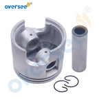 Set of 3 Piston Kit & Ring Std for Mercury 75-100HP (1990–1999) 2704-826191T4 39-822321A12