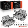 Pair Front Brake Calipers for Ford Edge (2007–2009)