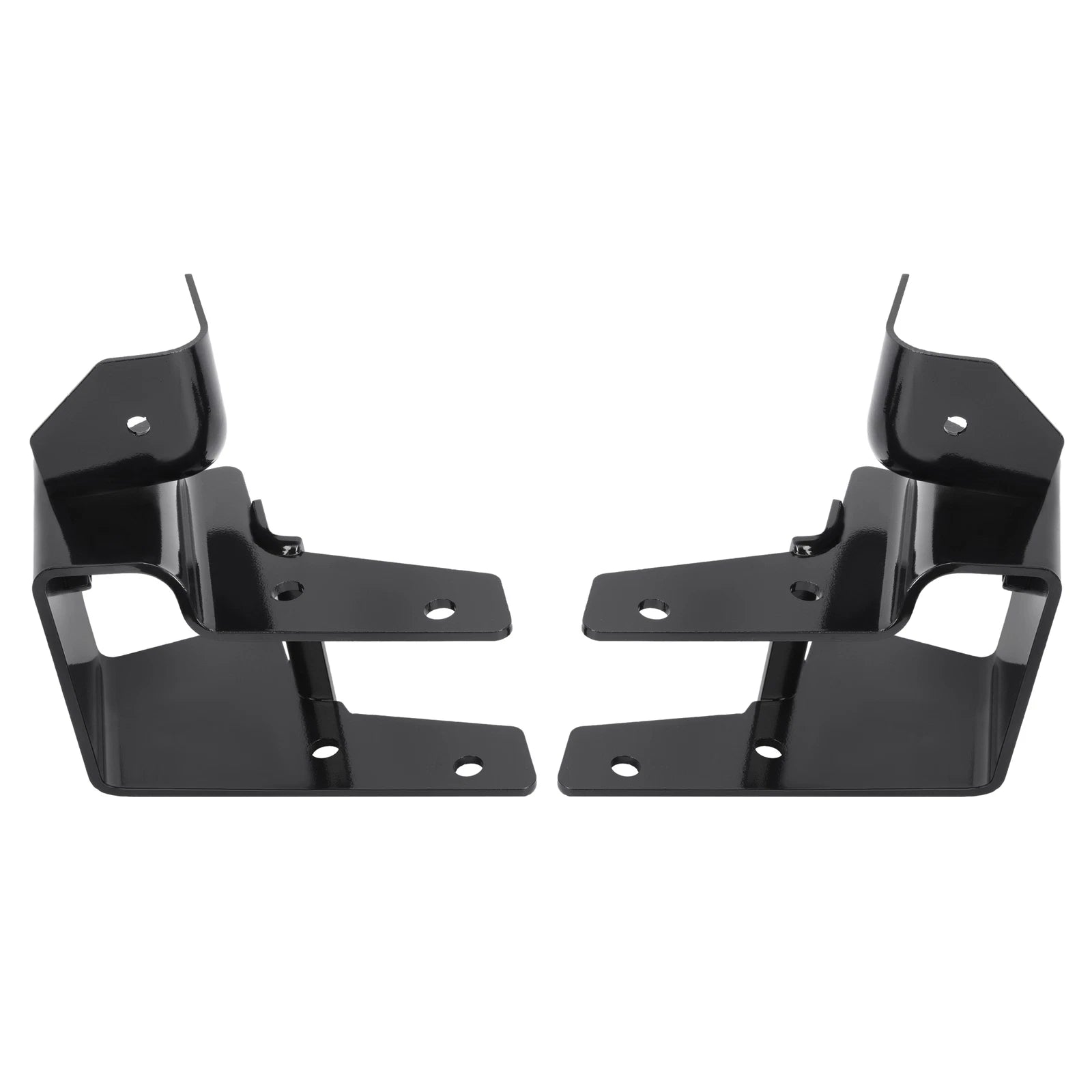 Set of 2 Front Bumper Brackets for Chevrolet Silverado 2500/3500 (2003–2007)