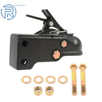 Heavy Duty Adjustable Trailer Coupler for 2-5/16 Inch Ball (Fits Most Trailers)
