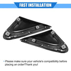 2 x Car Front Left Right Door Mirror Flag Covers for Honda CR-V (2012-2016)