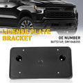 Front License Plate Holder Mount Bracket for Chevrolet Silverado 1500 (2022–2024)