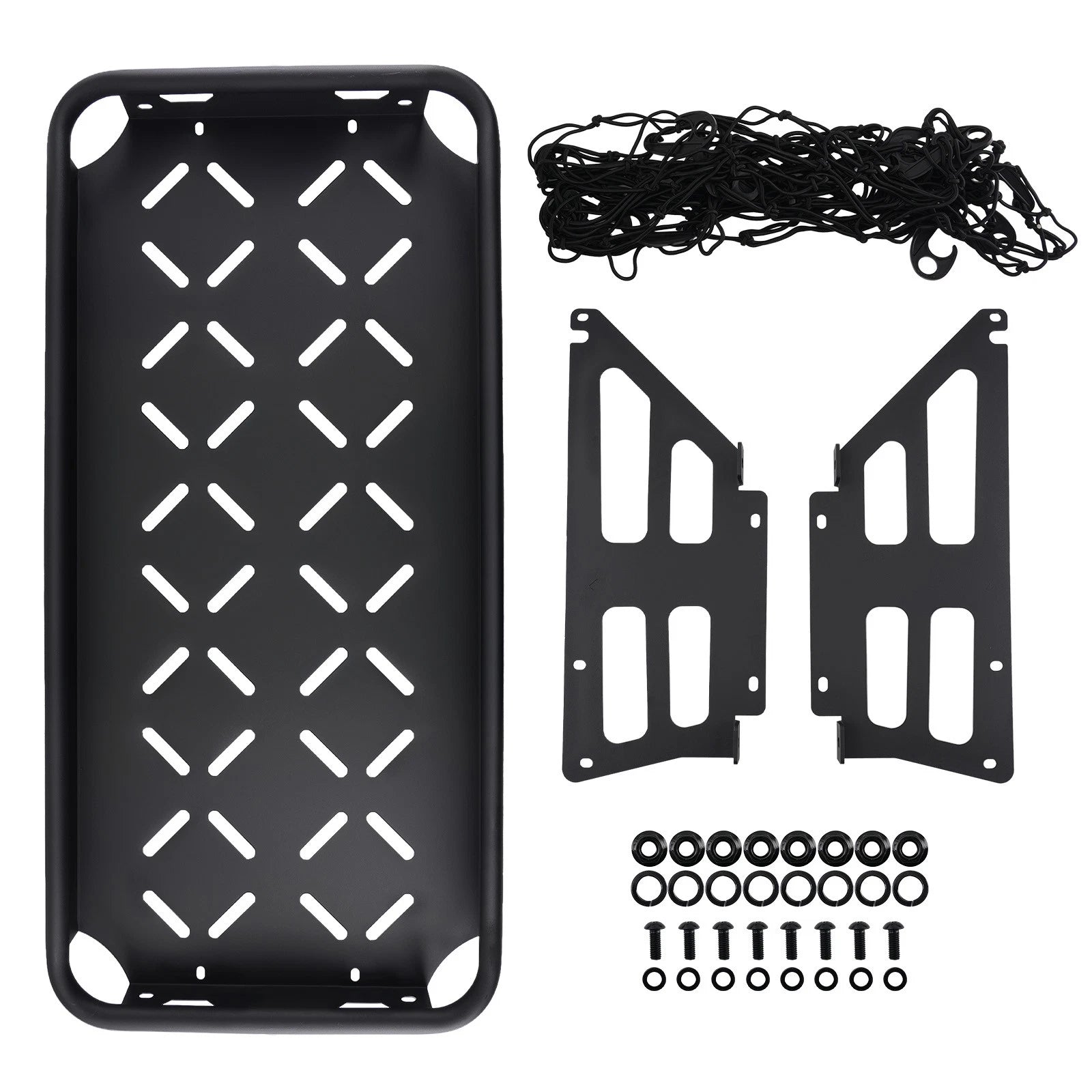 Cargo Storage Rack for Ford Bronco (2021–2025) Steel Black Powder Coat