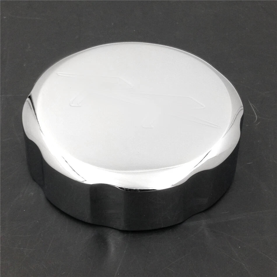 Chrome Brake Fluid Reservoir Cap Cover for Honda CBR900RR 600RR 929RR 954RR (1993–2003)