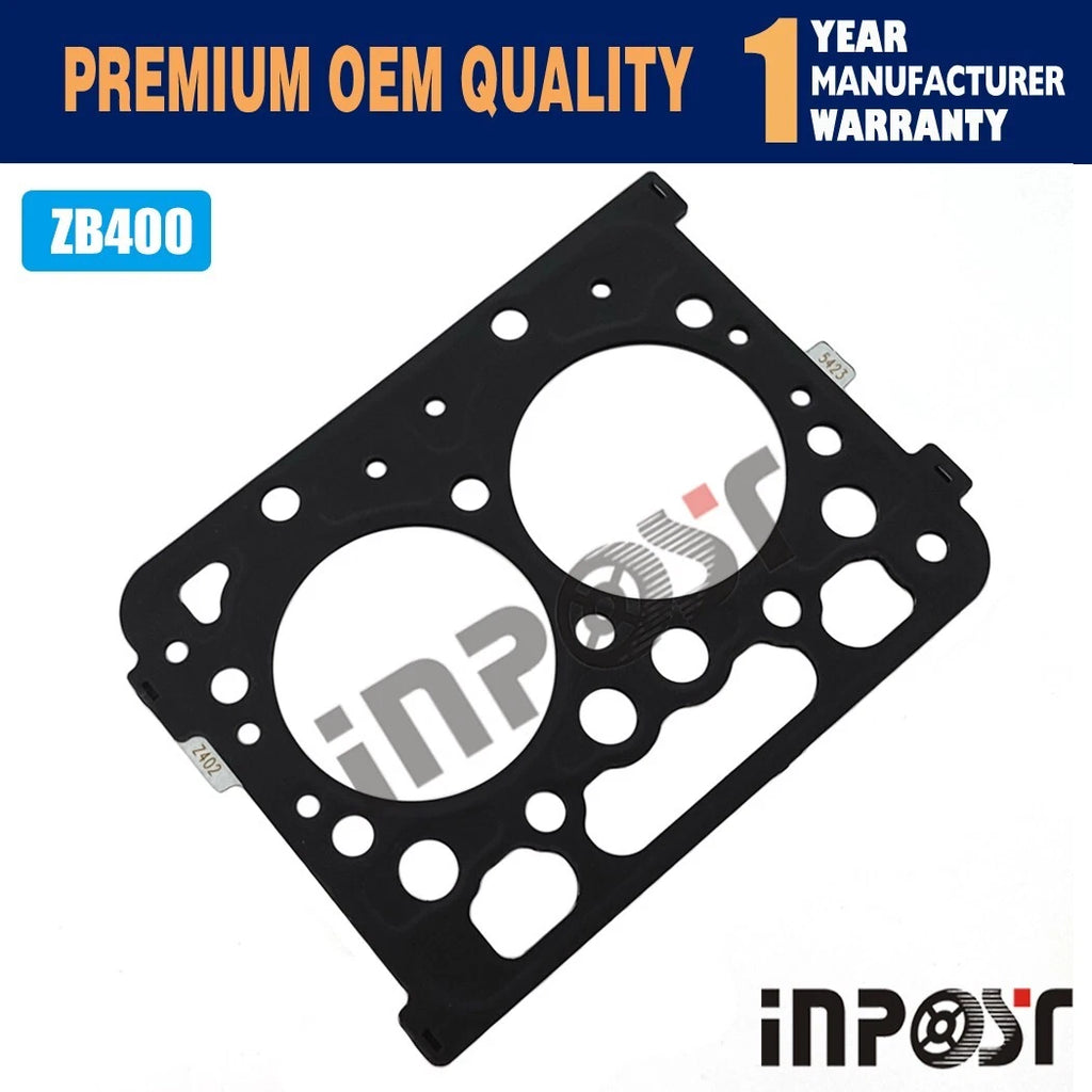 Cylinder Head Gasket for Kubota ZB400 Z400 (Metal)