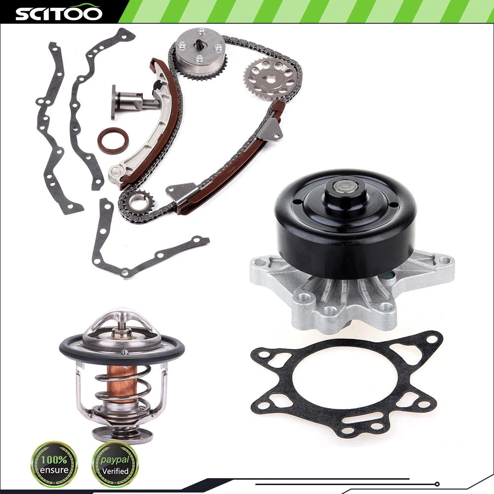 Timing Chain Kit with Water Pump & Thermostat for Toyota Corolla (2000–2008)