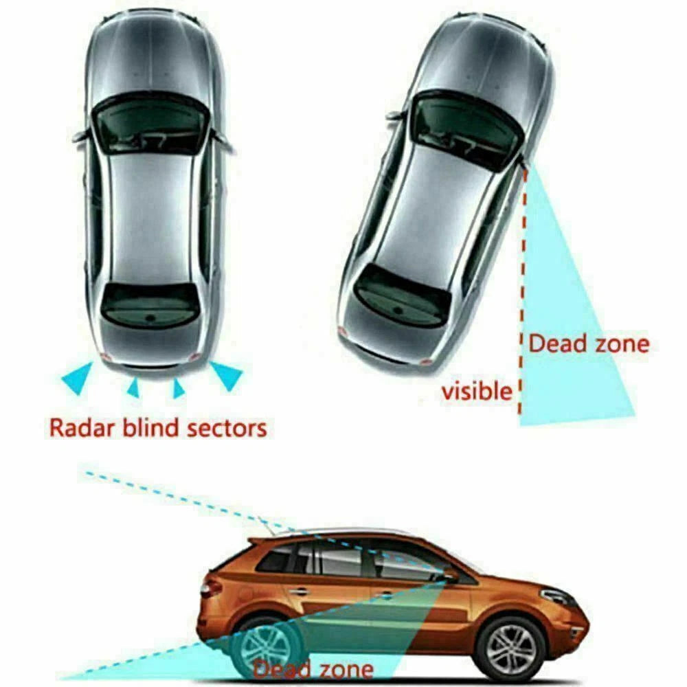 2X 360° ABS Rearview Side Mirror for Toyota Corolla (2014-2023)