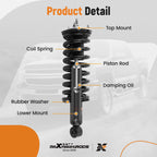 Front Strut Spring for Nissan Pathfinder Xterra 4WD/RWD (2005–2012) 1345557