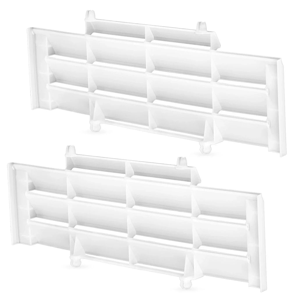 2 x Radiator Grill Guard Lourve Cover for Honda CR500R (1992–2001)
