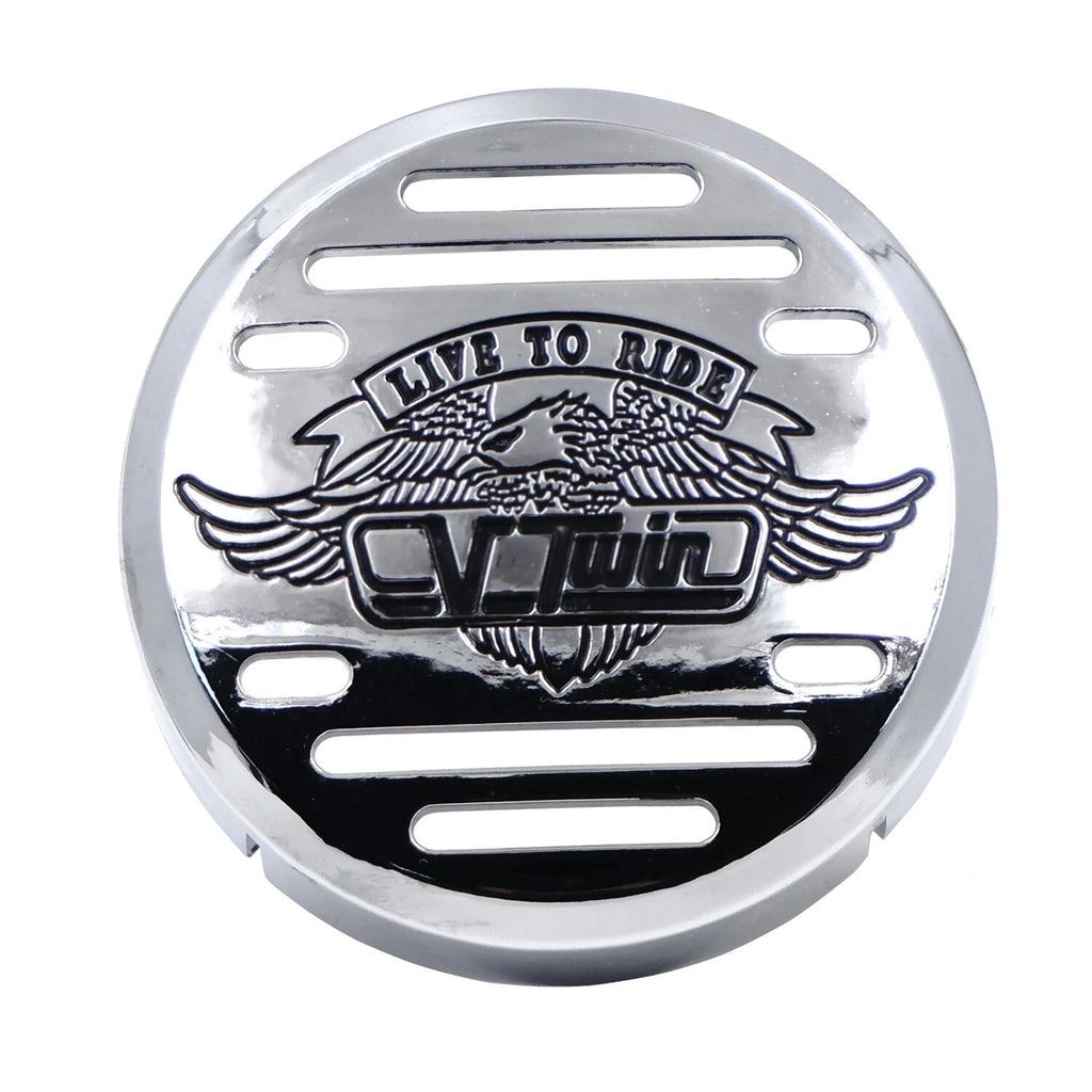 Chrome V-Twin Horn Cover for Yamaha V-Star 650 (2000–2017)