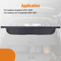 Luggage Cover for Subaru XV Crosstrek/Impreza (2013–2017)