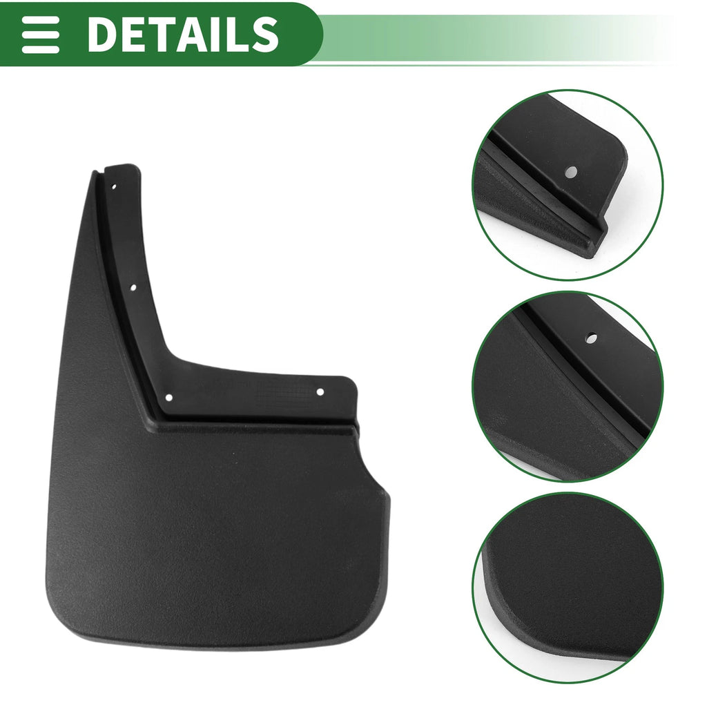 Mud Flaps Splash Guards for Chevrolet Suburban/Tahoe (2015–2019) W/ Mounts
