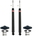 Set of 2 Rear Shocks & Upper Mount Kits KYB Excel-G for Chrysler 300 Dodge Charger Magnum (2005–2010)