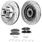 Front Brake Disc Rotors and Pads Kit for Ford F-150 (2004–2008)
