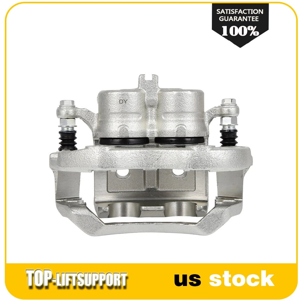 Set of 2 Front Brake Calipers with Bracket for Infiniti M37 (2011–2013)
