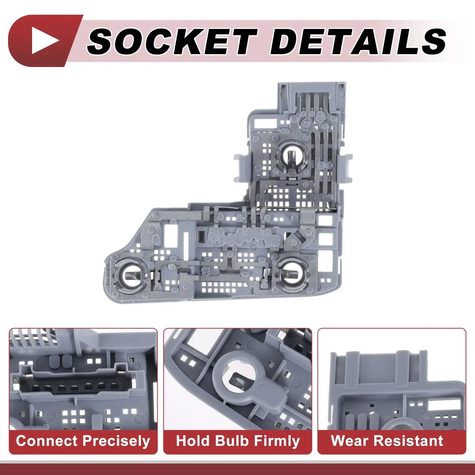 Right Tail Light Socket Wiring for Mercedes-Benz C-Class W204 (2007-2014)