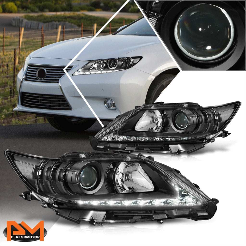 OE Style LED DRL Projector Headlights for Lexus ES300h/ES350 (2013–2015)