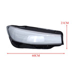 2Pcs Front Headlight Cover for BMW 3-Series G20 G28 (2023–2024)