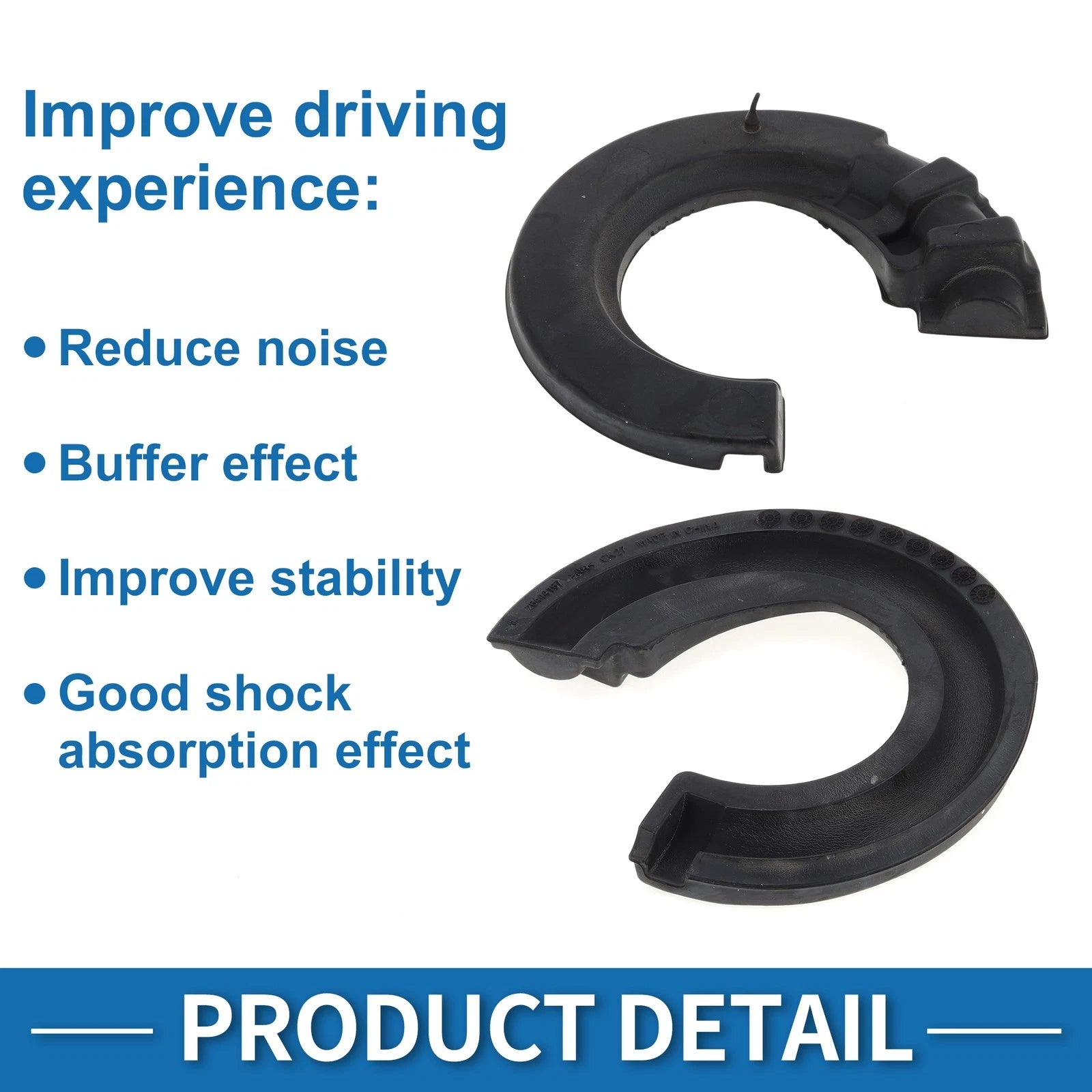 Lower Coil Spring Insulator No. 26444167 for Cadillac XT5 (2017–2019) Rubber