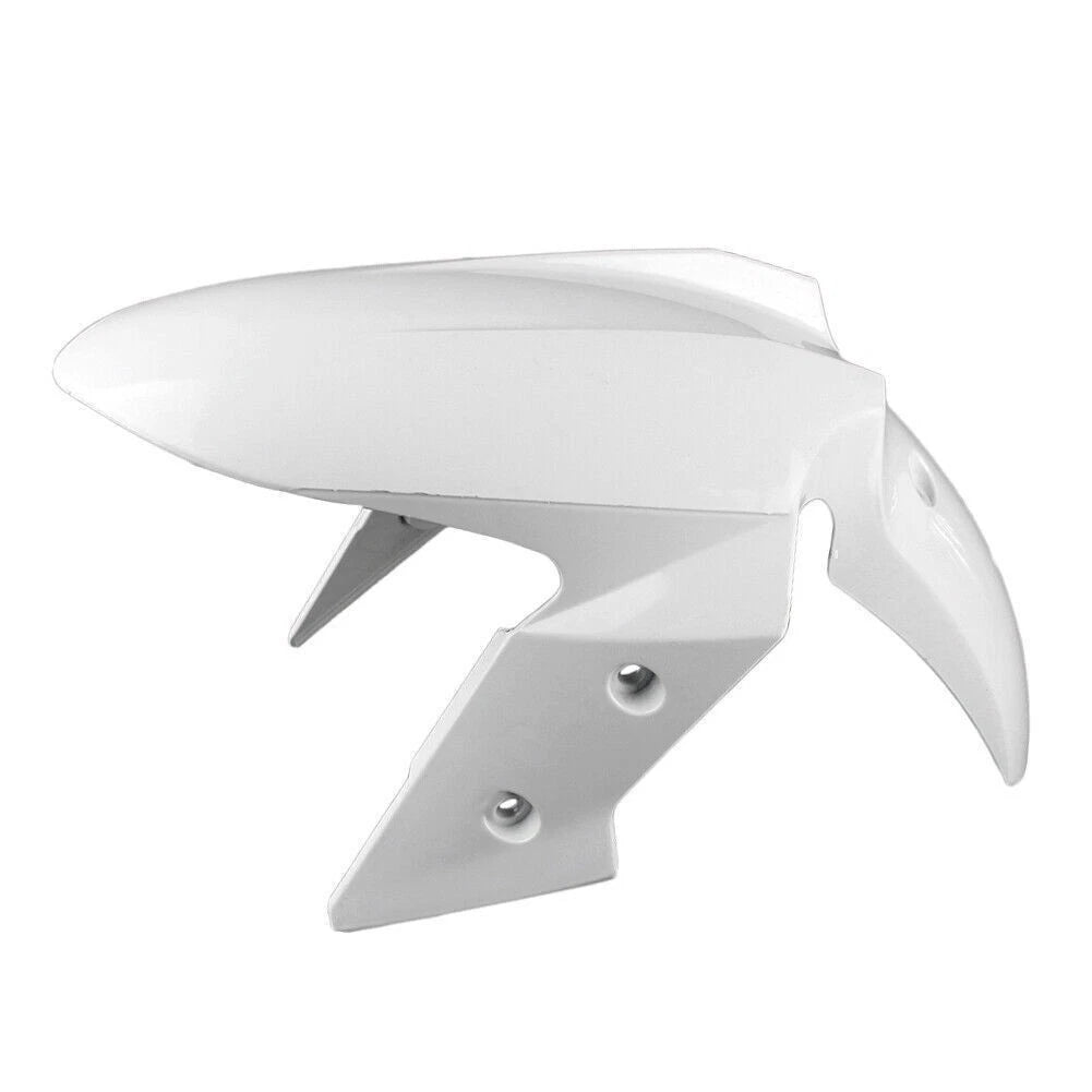 Front Mudguard Fender for Kawasaki ZX300R (2013) Unpainted White